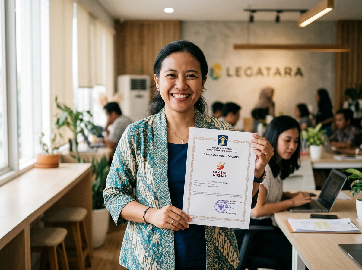 Momen konsultasi Pendaftaran Merek di kantor Legatara